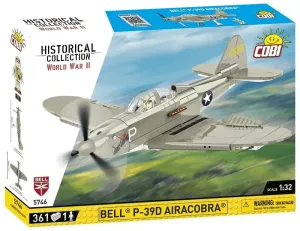 COBI - II WW Bell P-39D Airacobra, 1:32, 361k, 1f
