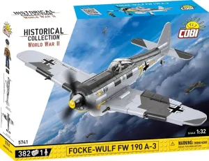 COBI - 5741 II WW Fock-Wulf FW 190 A-3, 1:32, 382 k, 1 f