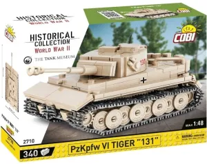 COBI - 2710 II WW PzKpfw VI Ausf E Tiger 131, 350 k