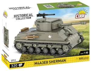 COBI - 2711 II WW Sherman M4A3E8 Easy Eight, 1:48, 320 k