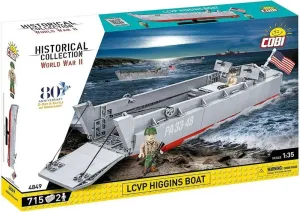 COBI - LCVP Higgins Boat, 1:35, 715 koní, 2 f D-Day 80. výročí