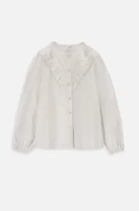 Dětská bavlněná košile Coccodrillo bílá barva #5970185
