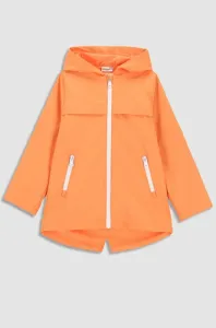 Dětská nepromokavá bunda Coccodrillo oranžová barva #5982891