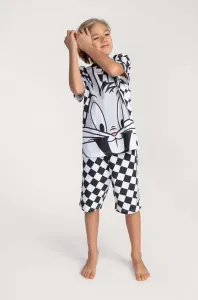 Dětské bavlněné pyžamo Coccodrillo X Looney Tunes černá barva #5928451
