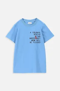 Dětské bavlněné tričko Coccodrillo s potiskem #6120921