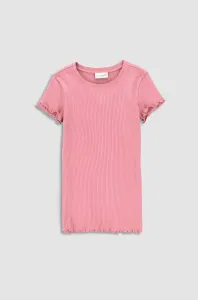 Dětské tričko Coccodrillo růžová barva