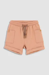 Kojenecké šortky Coccodrillo oranžová barva #5336386