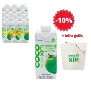 XL balení - Kokosová voda 100 % Pure COCOXIM 12x330 ml