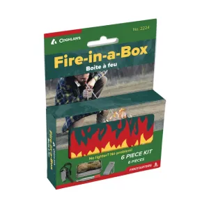 Coghlans Oheň v krabici Sada na rozdělávání ohně