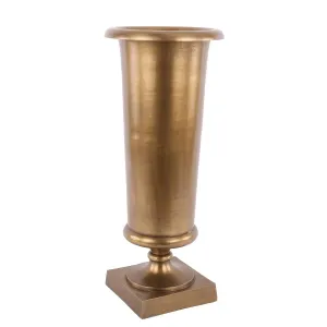 Kovová bronzová váza Bella Antique Bronze - Ø 25 * 59 cm 8502221453037