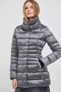 Péřová bunda Colmar dámská, šedá barva, zimní #5549413
