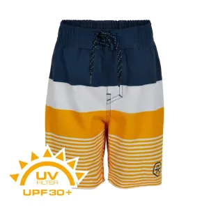 COLOR KIDS-Swim shorts stripes UPF 30+ Saffron Modrá 152