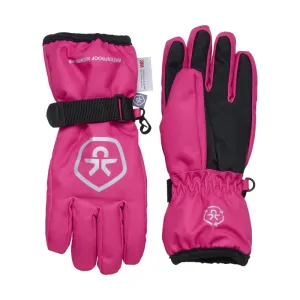 COLOR KIDS-Gloves-Waterproof-741245.5944-fuchsia purple Růžová 140/152
