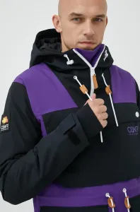 Snowboardová bunda Colourwear Essential fialová barva