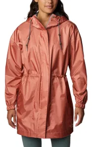 Nepromokavá bunda Columbia Splash Side dámská, oranžová barva, přechodná, 1931651