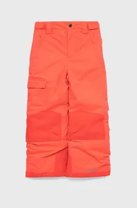 Dětské lyžařské kalhoty Columbia červená barva #5668582
