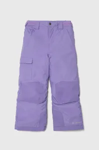 Dětské lyžařské kalhoty Columbia fialová barva #5656768