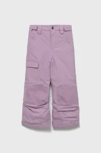 Dětské lyžařské kalhoty Columbia růžová barva #5796455