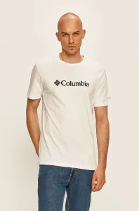 Bílá trička Columbia