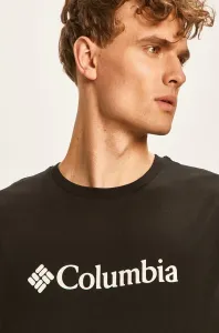 Tričko Columbia pánské, černá barva, s potiskem, 1680053.-835