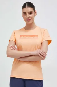 Sportovní tričko Columbia Sun Trek oranžová barva #5007792