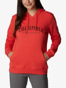 Columbia Hoodie Mikina Červená #2886043