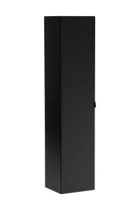 Comad Vysoká koupelnová skříňka Santa Fe 80-01-A-1D2S černá