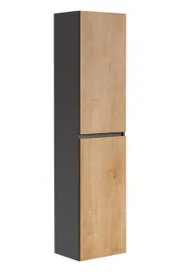 Comad Koupelnová skříňka vysoká Monako 800 2D dub hamilton/šedá