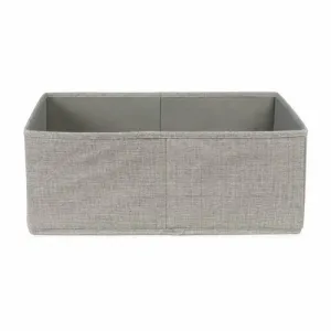 Compactor úložný box Oxford 26 × 42 × 16,5 cm, polyester, šedo-béžový