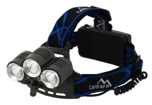 Cattara Čelovka LED 400lm (1x XM-L+2x XP-E) černá