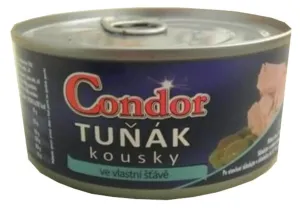 Condor Tuňák kousky ve vlastní šťávě 170 g #1155142