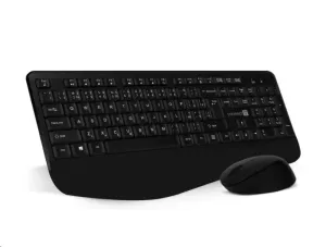 CONNECT IT Combo bezdrátová černá klávesnice + myš, CZ + SK layout #129383