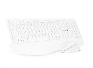 CONNECT IT Combo bezdrátová bílá klávesnice + myš, CZ + SK layout #129384