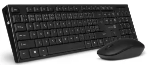 CONNECT IT Combo bezdrátová černá klávesnice + myš, CZ + SK layout #205156