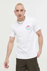 Bavlněné tričko Converse bílá barva, s potiskem #5163586