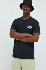 Bavlněné tričko Converse černá barva, s potiskem #2029404