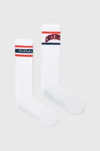Ponožky Converse 2-pack pánské, bílá barva #5973584