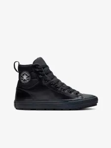 Converse Chuck Taylor All Star Faux Leather Berkshire Boot Kotníková obuv Černá #5149464
