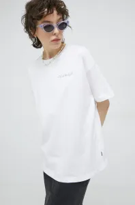 Bavlněné tričko Converse bílá barva #4981594