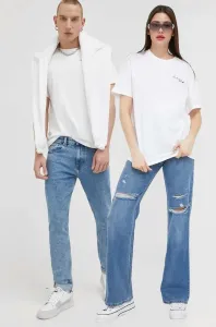 Bavlněné tričko Converse bílá barva, s potiskem #5165879