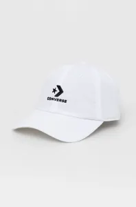 Čepice Converse bílá barva, s aplikací, 10022131.A02-White