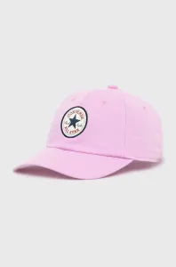 Čepice Converse růžová barva, s aplikací