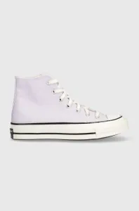 Kecky Converse Chuck 70 HI dámské, fialová barva, A02754C #5889303