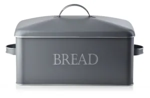 Kovový chlebník Cookini Vintage šedý