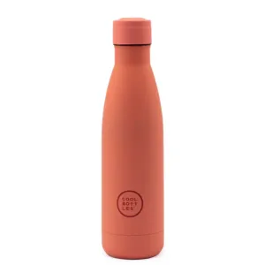 Cool Bottles Nerezová termolahev Pastel třívrstvá 500 ml - oranžová