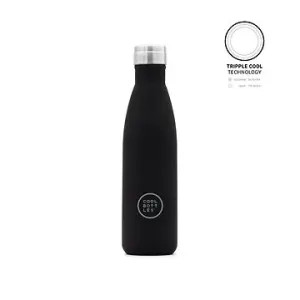 Cool Bottles Mono Black, třívrstvá, 500 ml
