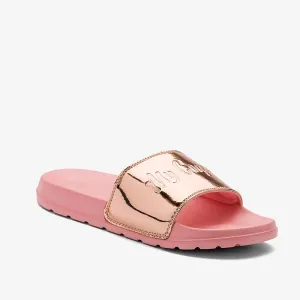 Dámské pantofle COQUI CLEO Powder pink/Metallic pink 38