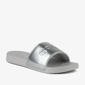 Dámské pantofle COQUI SANA Khaki grey/Silver 36