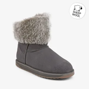 Dámské zimní boty COQUI VALENKA middle Grey/Silver fur 37