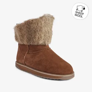 Dámské zimní boty COQUI Valenka Oak/Lt. brown fur 38